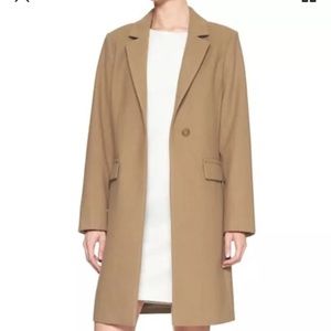 Banana Republic Camel Wool Blend Coat Size small